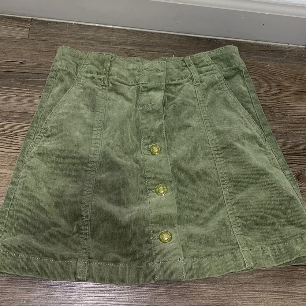 Green Forever 21 skirt